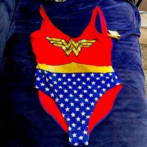 Wonder Woman swimsuit, brand new with tags